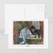 Henri de Toulouse-Lautrec #13 - Fine Art Postca... Briefkaart (Voorkant / Achterkant)