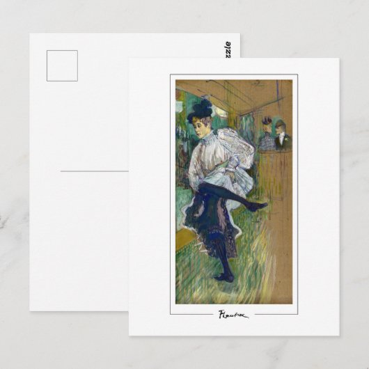 Henri de Toulouse-Lautrec #20 - Fine Art Postca... Briefkaart (Voorkant / Achterkant)