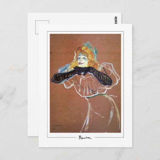 Henri de Toulouse-Lautrec #213 - Fine Art Postc... Briefkaart (Voorkant / Achterkant)