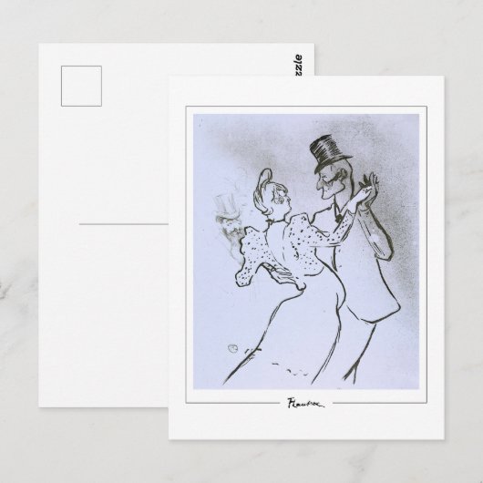 Henri de Toulouse-Lautrec #353 - Fine Art Postc... Briefkaart (Voorkant / Achterkant)