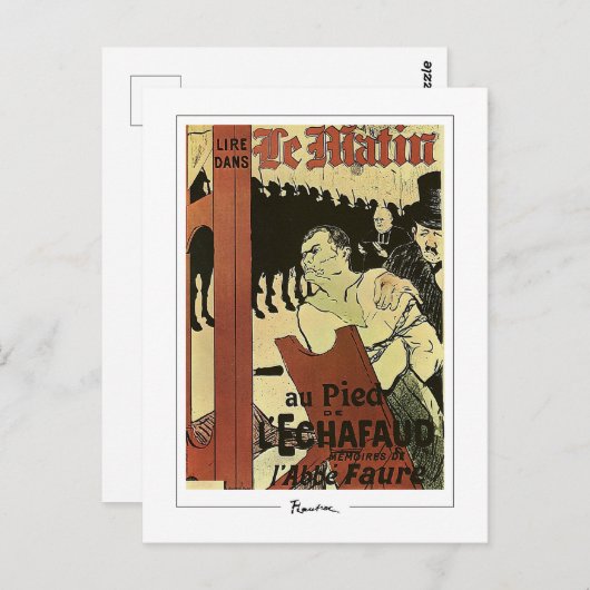 Henri de Toulouse-Lautrec #88 - Fine Art Postca... Briefkaart (Voorkant / Achterkant)