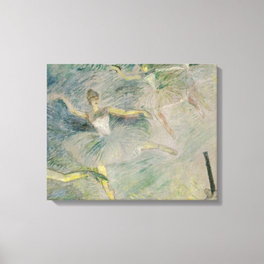 Henri de Toulouse-Lautrec - Ballet Dancers Canvas Afdruk (Voorkant)