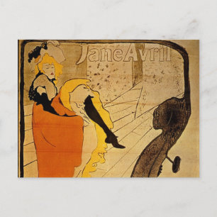 Henri de Toulouse-Lautrec Belle Epoque  Art Briefkaart