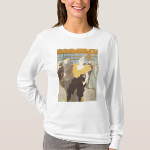 Henri de Toulouse-Lautrec Clownesse in R T-shirt