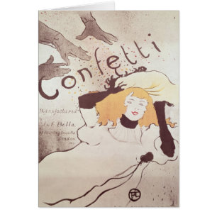Henri de Toulouse-Lautrec   Confetti, 1893