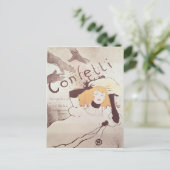 Henri de Toulouse-Lautrec | Confetti, 1893 Briefkaart (Staand voorkant)