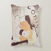 Henri de Toulouse-Lautrec | Confetti, 1893 Decoratief Kussen (Voorkant(Verticaal))