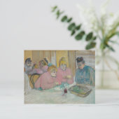 Henri de Toulouse-Lautrec - Dames in de Dining Roo Briefkaart (Staand voorkant)