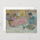 Henri de Toulouse-Lautrec - Dames in de Dining Roo Briefkaart (Voorkant / Achterkant)
