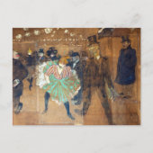 Henri de Toulouse-Lautrec - Dance at the Rouge Briefkaart (Voorkant)