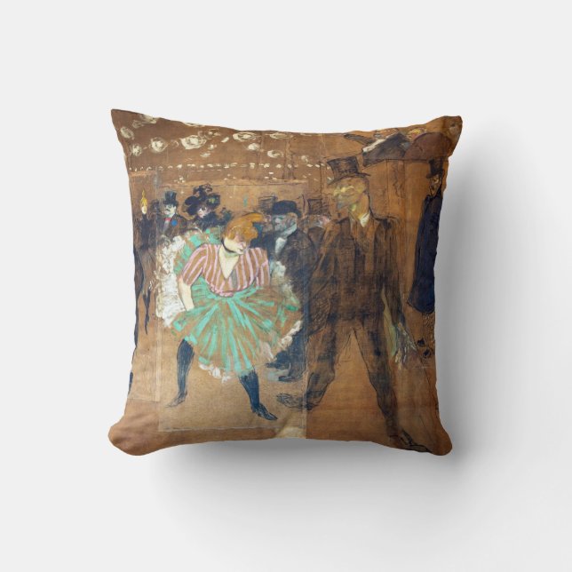 Henri de Toulouse-Lautrec - Dance at the Rouge Kussen (Voorkant)