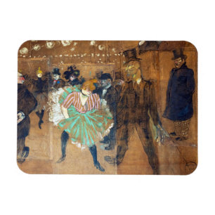 Henri de Toulouse-Lautrec - Dance at the Rouge Magneet