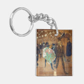 Henri de Toulouse-Lautrec - Dance at the Rouge Sleutelhanger (Voorkant Links)