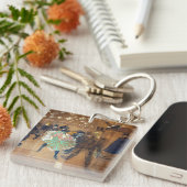 Henri de Toulouse-Lautrec - Dance at the Rouge Sleutelhanger (Voorkant Rechts)
