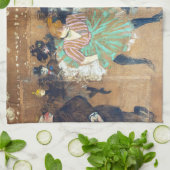 Henri de Toulouse-Lautrec - Dance at the Rouge Theedoek (Gevouwen)