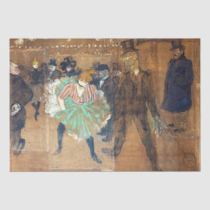 Henri de Toulouse-Lautrec - Dance at the Rouge Tissuepapier