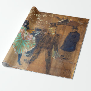 Henri de Toulouse-Lautrec - Dans aan de Rouge Cadeaupapier
