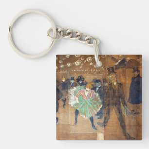 Henri de Toulouse-Lautrec - Dans aan de Rouge Sleutelhanger