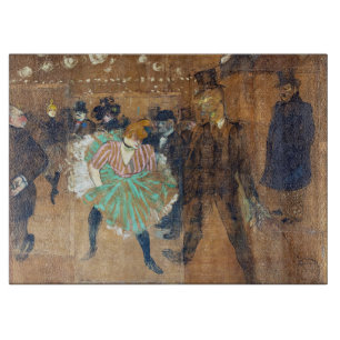 Henri de Toulouse-Lautrec - Dans aan de Rouge Snijplank