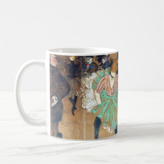 Henri de Toulouse-Lautrec - Dansen bij de Rouge Koffiemok (Links)
