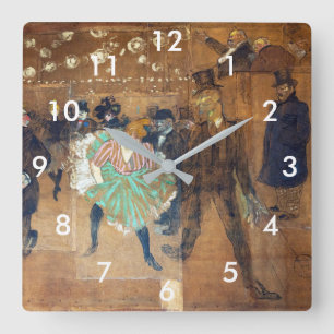 Henri de Toulouse-Lautrec - Dansen bij de Rouge Vierkante Klok