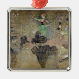 Henri de Toulouse-Lautrec Dansen in de Rouge: Metalen Ornament