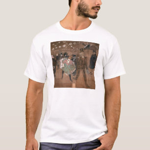 Henri de Toulouse-Lautrec Dansen op de Rouge T-shirt