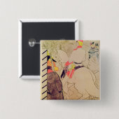 Henri de Toulouse-Lautrec | De Duitse Babylon, 18 Vierkante Button 5,1 Cm (Voorkant /achterkant)