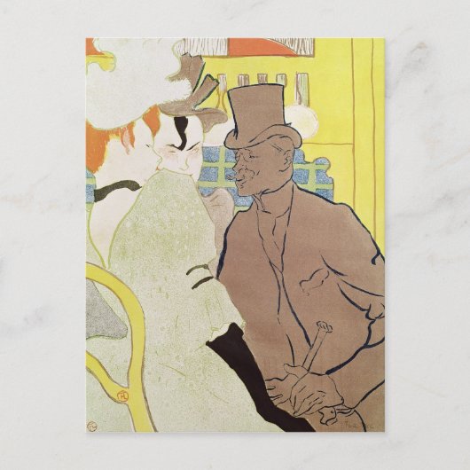 Henri de Toulouse-Lautrec | De Engelsman van de Briefkaart (Voorkant)
