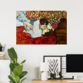 Henri de Toulouse-Lautrec: De kus Poster (Thuiskantoor)