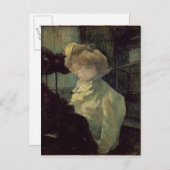 Henri de Toulouse-Lautrec | De Milliner, 1900 Briefkaart (Voorkant / Achterkant)