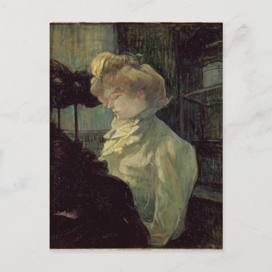 Henri de Toulouse-Lautrec | De Milliner, 1900 Briefkaart (Voorkant)