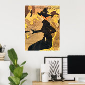 Henri de Toulouse-Lautrec - Divan Japonais Poster (Thuiskantoor)
