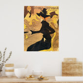 Henri de Toulouse-Lautrec - Divan Japonais Poster (Keuken)