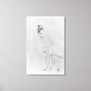 Henri de Toulouse-Lautrec   Een huisarts Canvas Afdruk