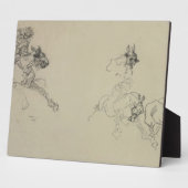 Henri de Toulouse-Lautrec | Etude de Chevaux (rect Fotoplaat (Zijkant)