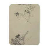 Henri de Toulouse-Lautrec | Etude de Chevaux (rect Magneet (Verticaal)