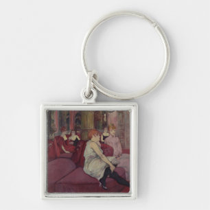 Henri de Toulouse-Lautrec   In de Salon bij de Ru Sleutelhanger