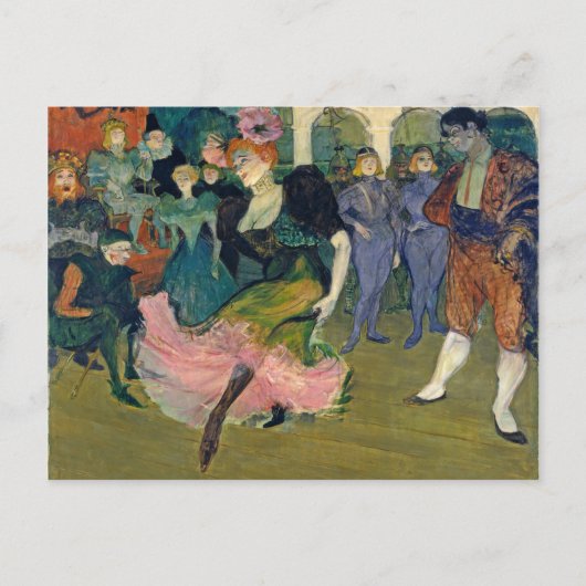 Henri de Toulouse-Lautrec | Kaart: de reis van Mag Briefkaart (Voorkant)