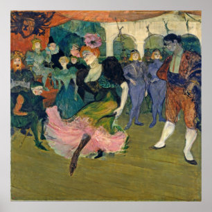 Henri de Toulouse-Lautrec   Kaart: de reis van Mag Poster