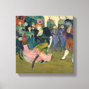 Henri de Toulouse-Lautrec   Kaart: Magellans reis Canvas Afdruk