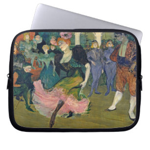 Henri de Toulouse-Lautrec Kaart: Magellans reis Laptop Sleeve