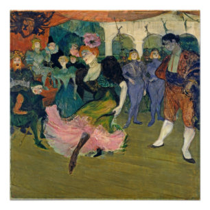 Henri de Toulouse-Lautrec   Kaart: Magellans reis Perfect Poster