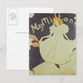 Henri de Toulouse-Lautrec | May Milton, Frankrijk Briefkaart (Voorkant / Achterkant)