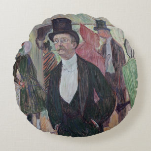 Henri de Toulouse-Lautrec   Monsieur Fourcade, 188 Rond Kussen