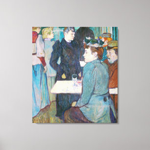 Henri de Toulouse-Lautrec   Moulin de la Galette Canvas Afdruk