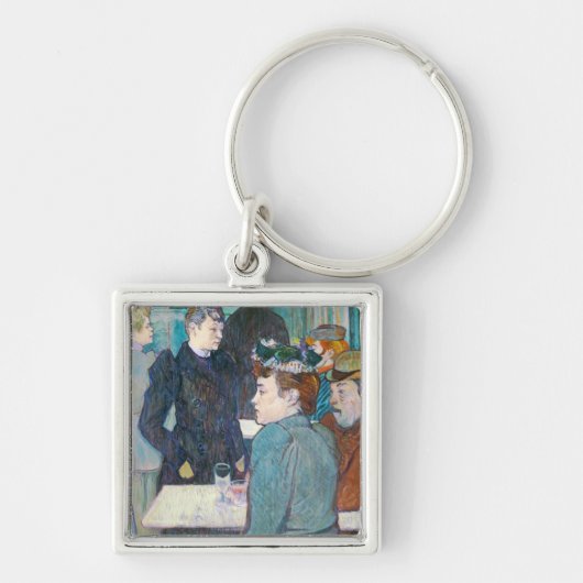Henri de Toulouse-Lautrec | Moulin de la Galette Sleutelhanger (Voorkant)