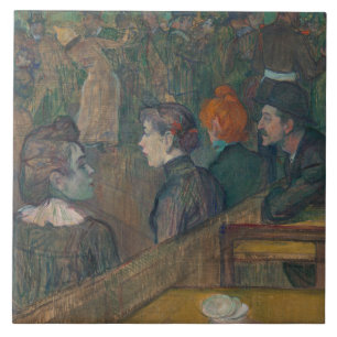 Henri de Toulouse-Lautrec - Moulin de la Galette Tegeltje