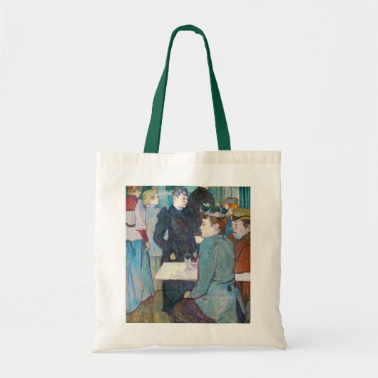 Henri de Toulouse-Lautrec | Moulin de la Galette Tote Bag (Voorkant)