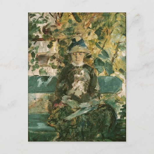 Henri de Toulouse-Lautrec | Portret van Adele Tapi Briefkaart (Voorkant)